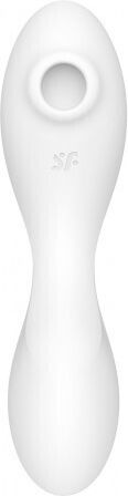 Satisfyer Trinity 5 Αναρροφητής Αιδοίου με Δόνηση White