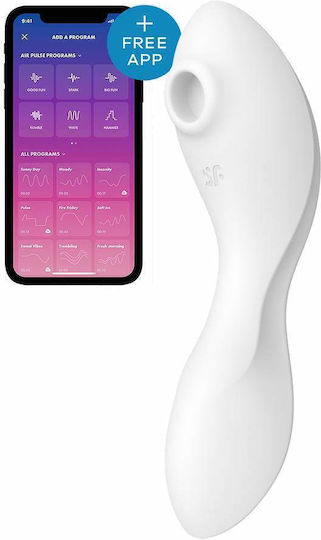 Satisfyer Trinity 5 Αναρροφητής Αιδοίου με Δόνηση White