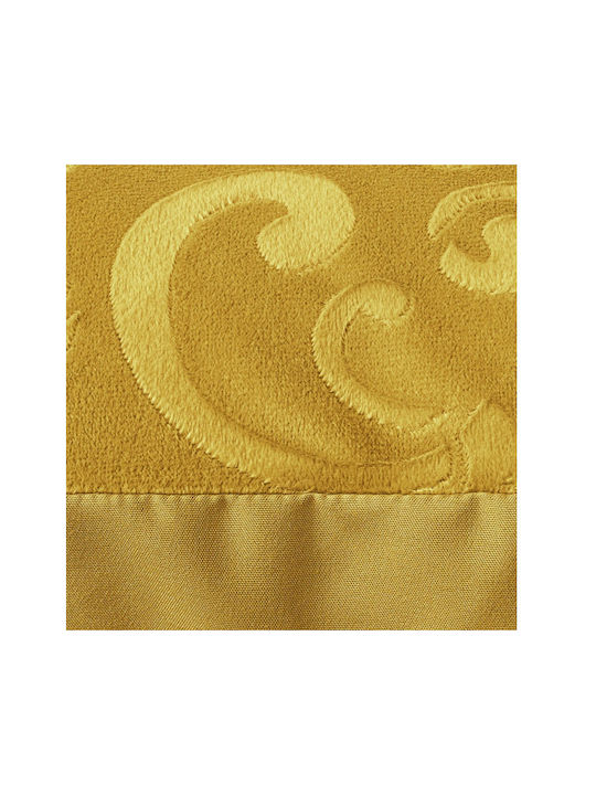 Sleeptime Duvet Cover Set Double with 2 Pillowcases 200x200 Sultan Yellow
