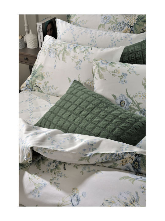Down Town Home Pique Blanket Single 170x240cm Green
