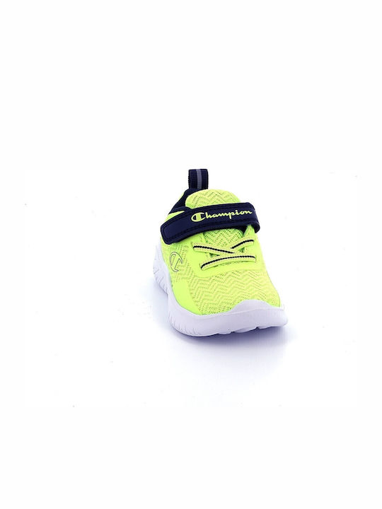 Softy Evolve Αθλητικά Παιδικά Παπούτσια Running με Σκρατς Κίτρινα