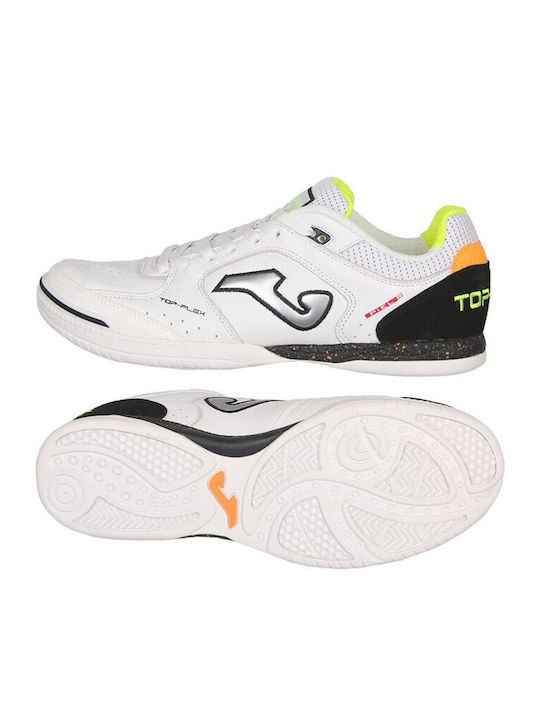 Joma Top Flex 2342 IN Low Football Shoes Hall White