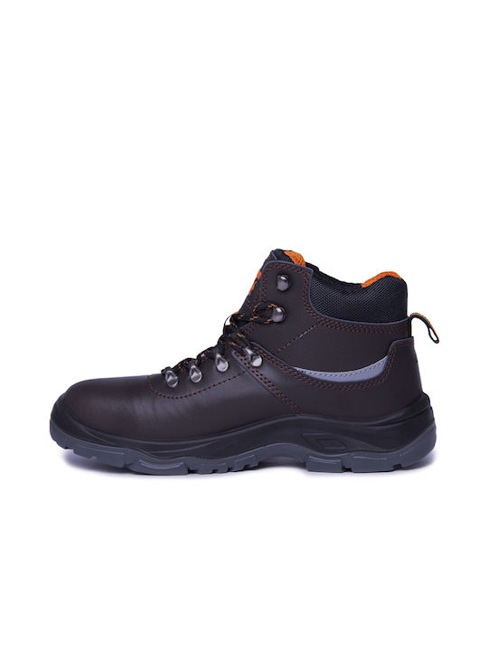 Boots Work Brown with Certification SRC