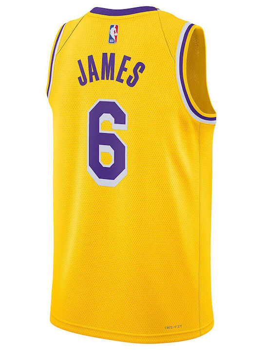 Los Angeles Lakers Icon Edition 2022/23 Men's Basketball Fan Jersey