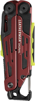 Leatherman Signal Multitool Crimson με Θήκη Black Molle Blue