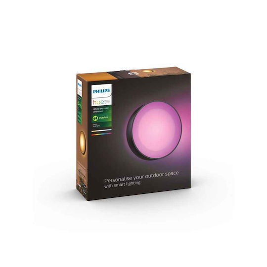 Philips Daylo Wandmontierte Außen-Deckenleuchte LED IP44 15W mit RGBW Licht