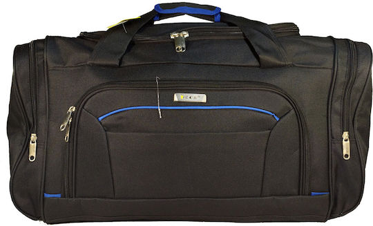 RCM Sack Voyage 43.5lt Black Fabric L58xW25xH30cm