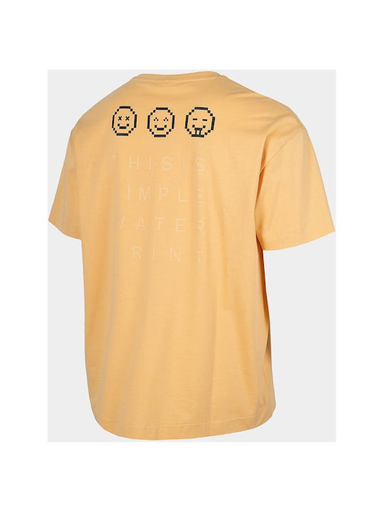 Outhorn Men's Short Sleeve T-shirt Yellow