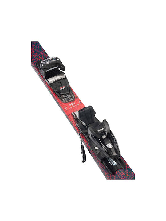 K2 Disruption 76X Men's Ski Boots in Blue Color with Bindings M3 10 Compact Quikclik