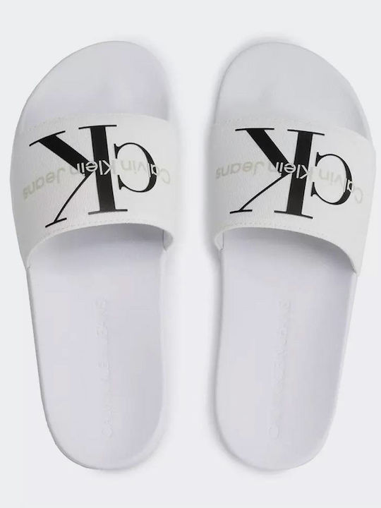 Men's Slides White