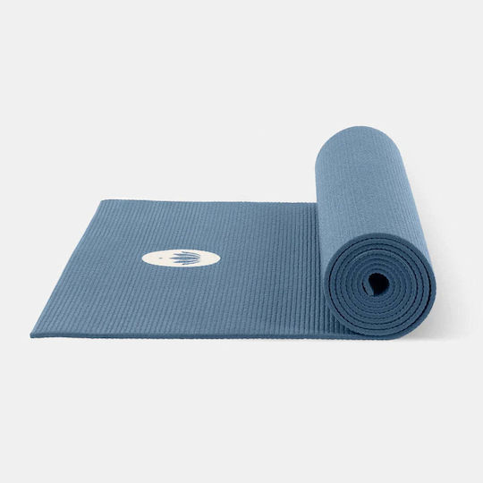 Lotus Crafts Mudra MST-MB Fitnessmatte Yoga/Pilates Marine Blue (183x61x0.5cm)