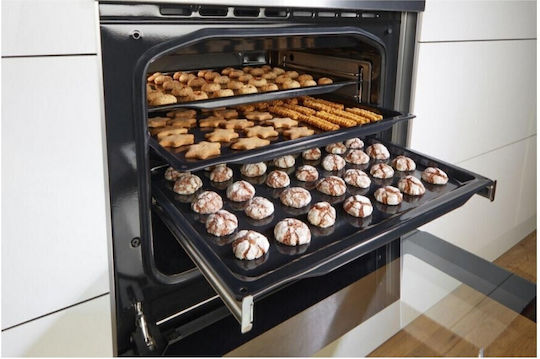 Gorenje Aragaz 71lt cu Plite Ceramice L60cm. Inox