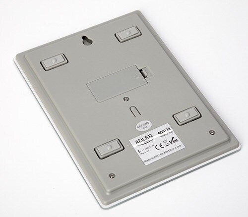 Adler Digital Kitchen Scale Up To 5kg White