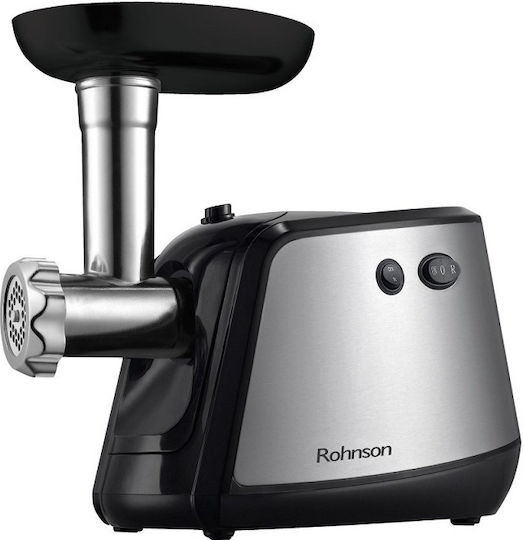 Rohnson Μηχανή Άλεσης Κιμά / Ντομάτας 1700W Ασημί