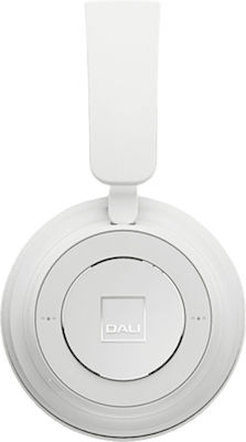 Dali IO-4 Ασύρματα/Ενσύρματα Over Ear Hi-Fi Ακουστικά με 60 ώρες Λειτουργίας Λευκά