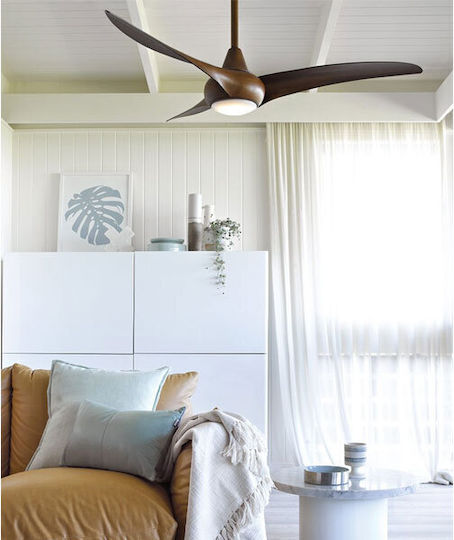 Primo PRCF-80277 Ventilator De Tavan 105cm Cu Lentile De Mărire Negru