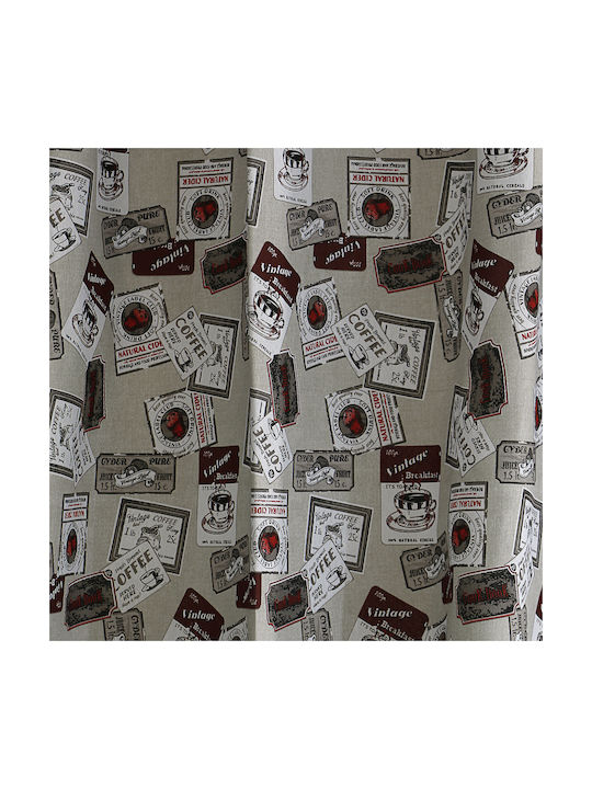 La Maison Blanche Curtain with Pencil Pleat Beige 145x270cm