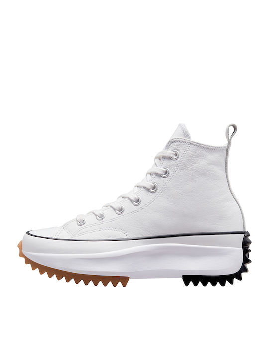 Run Star Hike Flatforms Boots White
