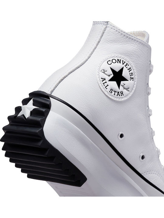 Run Star Hike Flatforms Boots White