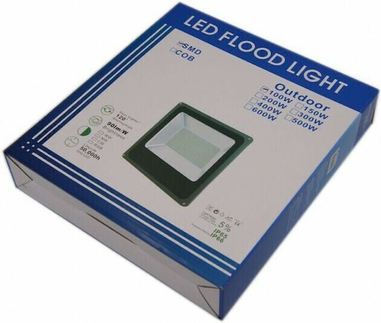 Στεγανός Προβολέας LED 100W IP66