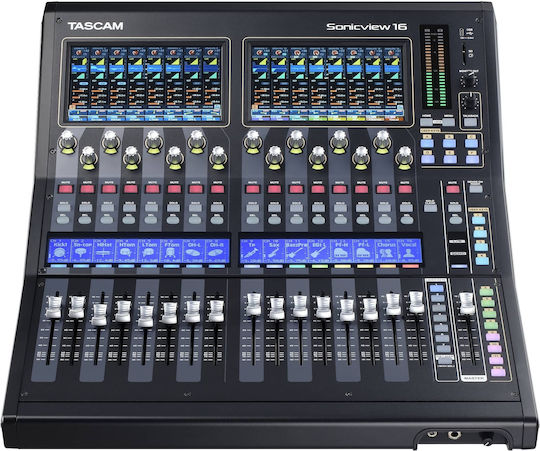 Tascam SonicView 16 Αυτοενισχυόμενη Ψηφιακή Κονσόλα 44 Καναλιών / 16 Εισόδους XLR
