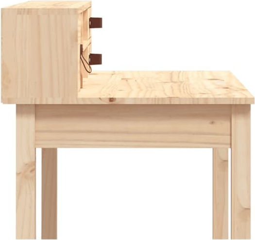 Sekretärin-Schreibtisch aus Massivholz Pine tree 110x50x93cm