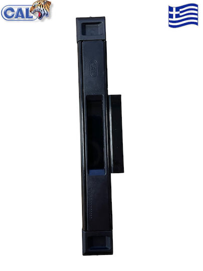 Cal Doublex Classic Lock for Sliding Aluminum Doors Black