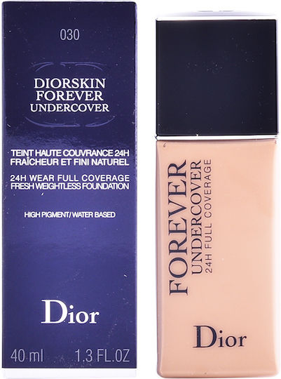 Dior Forever Undercover 24Η Full Coverage Liquid Make Up 030 Medium Beige 40ml