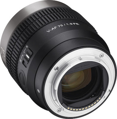 Samyang Full Frame Φωτογραφικός Φακός V-AF 35mm F/1.9 FE Σταθερός για Sony E Mount Black