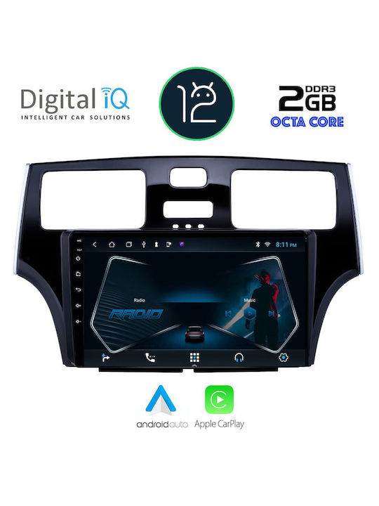 Digital IQ Car-Audiosystem für Lexus DE 2000-2006 (Bluetooth/USB/AUX/WiFi/GPS/Apple-Carplay) mit Touchscreen 9"