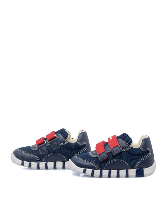 Respira Kinder Sneaker Anatomisch mit Bügel- und Schleifenverschluss Marineblaue