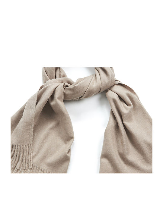 Verde Women's Wool Scarf Taupe