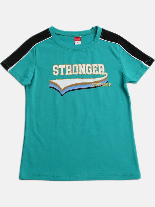 Joyce Παιδικό Σετ με Κολάν Μπλε 2τμχ