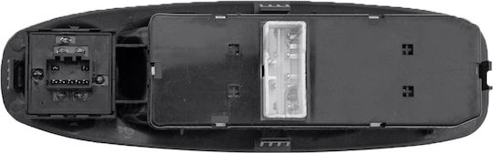 NTY Fensterheberschalter Auto für Hyundai Akzent 1999+ 11pin Schwarz