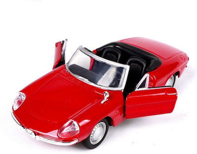 Bburago Alfa Romeo Spider Mașinuță 1:32 Alfa Romeo Spider Roșu