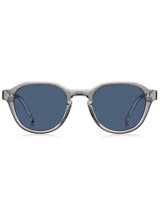 Tommy Hilfiger Men's Sunglasses with Gray Plastic Frame and Blue Lens TH1970/S KB7
