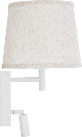 GloboStar Roulette-R Modern Wall Lamp with E27 Lamp Bulb Base with USB Port 22x37x37cm