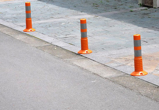 Next Systems Plastic Traffic Columns Orange H45cm