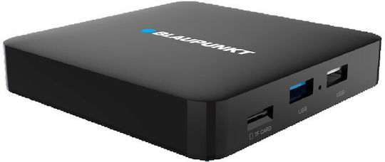 Blaupunkt TV Box B-Stream 4K UHD with WiFi USB 2.0 / USB 3.0 2GB RAM and 8GB Storage Space with Operating System Android and Google Assistant