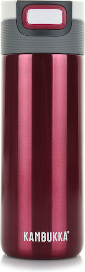 Kambukka Etna Μπουκάλι Θερμός Ανοξείδωτο BPA Free 500ml Blackberry με Επιστόμιο