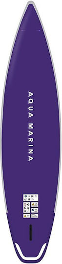 Aqua Marina Coral Touring Inflatable SUP Board with Length 3.5m Purple Night Fade