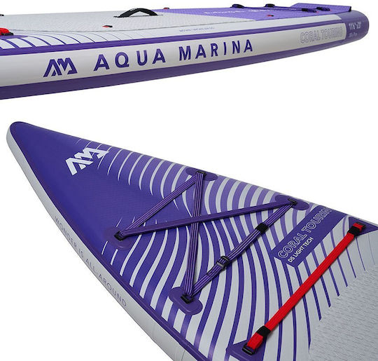 Aqua Marina Coral Touring Inflatable SUP Board with Length 3.5m Purple Night Fade