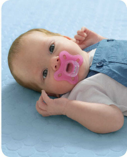 Mam Ορθοδοντικές Πιπίλες Σιλικόνης για 0-2 μηνών Comfort Ροζ 2τμχ