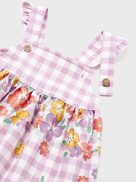 Kinderkleid Ärmellos Geprüft Flieder