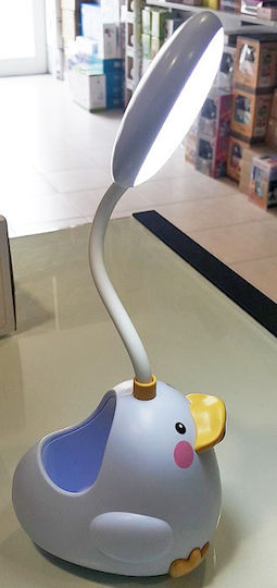 LED Kinder Schreibtischlampe Duck Rosa 9x11x33εκ.