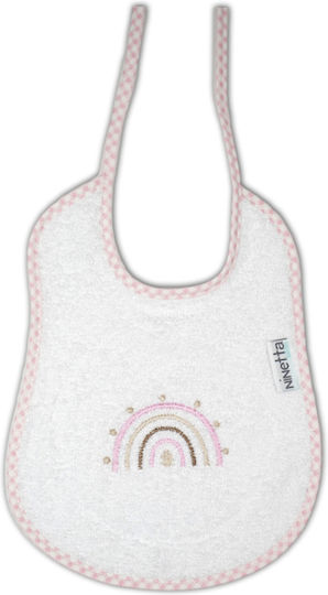 Ninetta Bebe Babici Pentru Bebeluşi Material Textil Cu Bandă De Dantelă Roz
