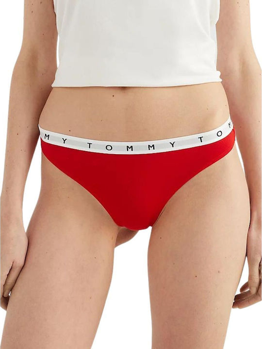 Βαμβακερά Women's String 3Pack Red/Ciel/Blue
