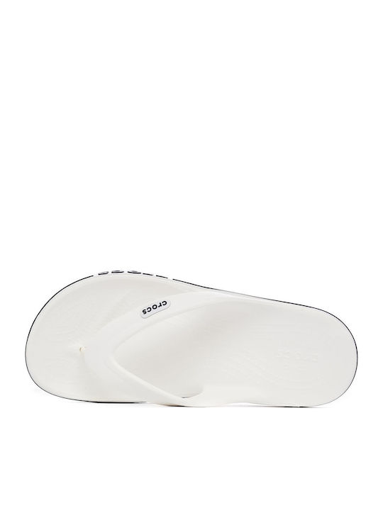 Bayaband Men's Anatomic White Flip Flops