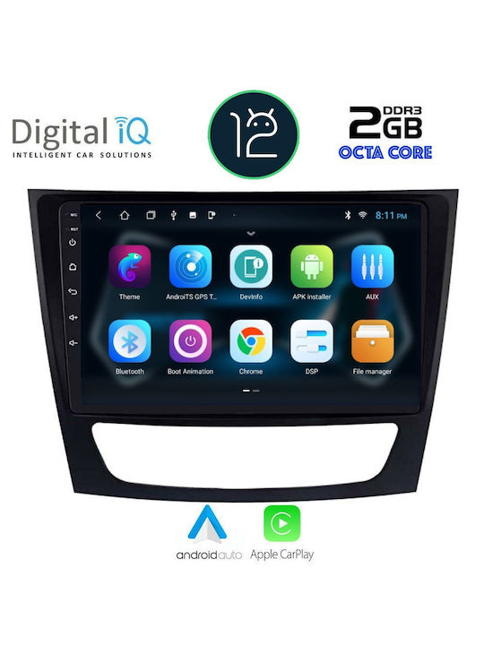 Digital IQ Ηχοσύστημα Αυτοκινήτου για Mercedes Benz CLS W219 / E W211 2003-2009 (Bluetooth/USB/WiFi/GPS) με Οθόνη Αφής 9"