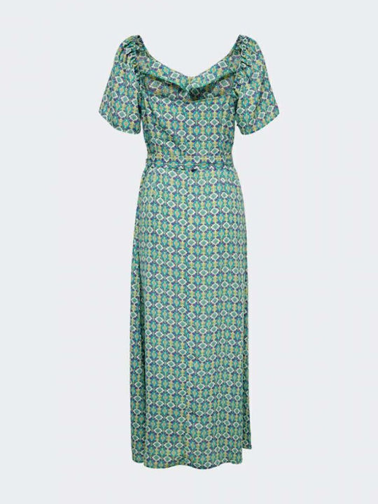 Life Sommer Maxi Kleid Algiers Blue